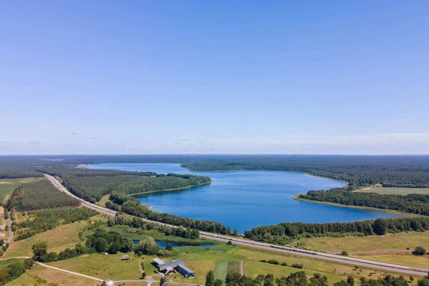 Träumerei Alt-Schwerin - Vogelperspektive