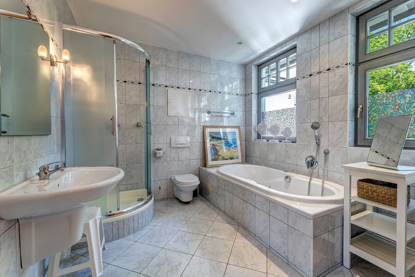 Haus Seeadler, Whg. Sturmmöwe Zinnowitz - Badewanne