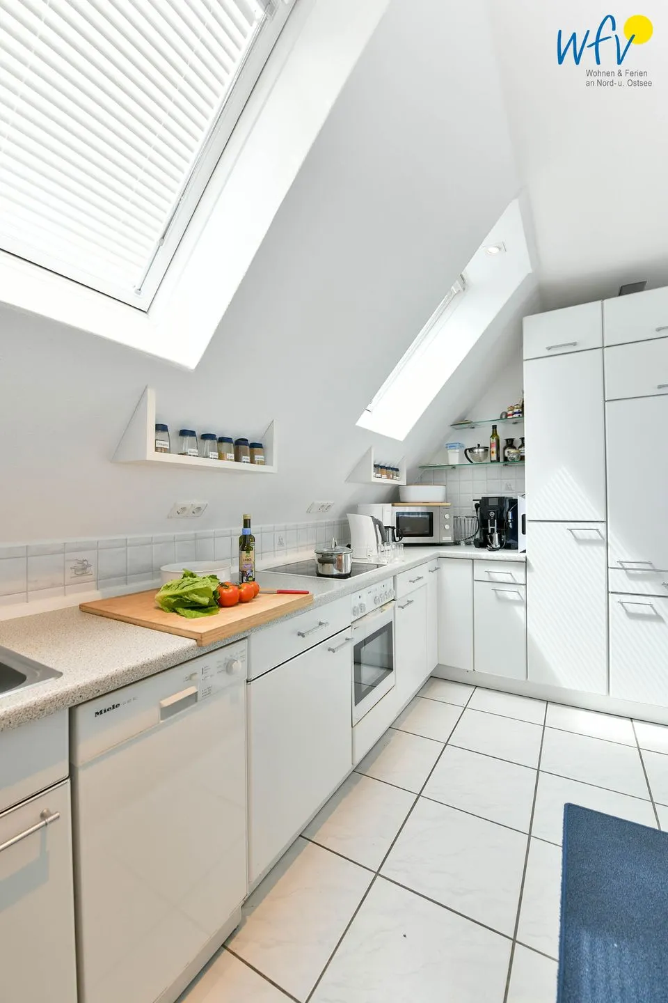 Fasanenhof Ferienwohnung Schaefer Juist - Küche / Küchenzeile