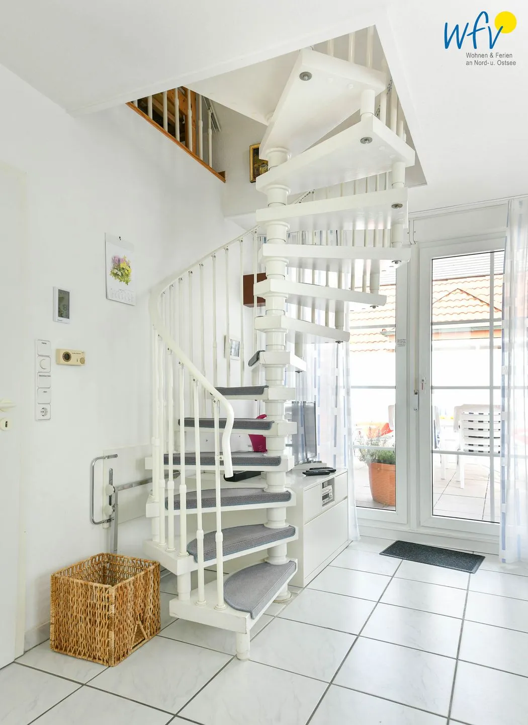 Fasanenhof Ferienwohnung Schaefer Juist - Treppe