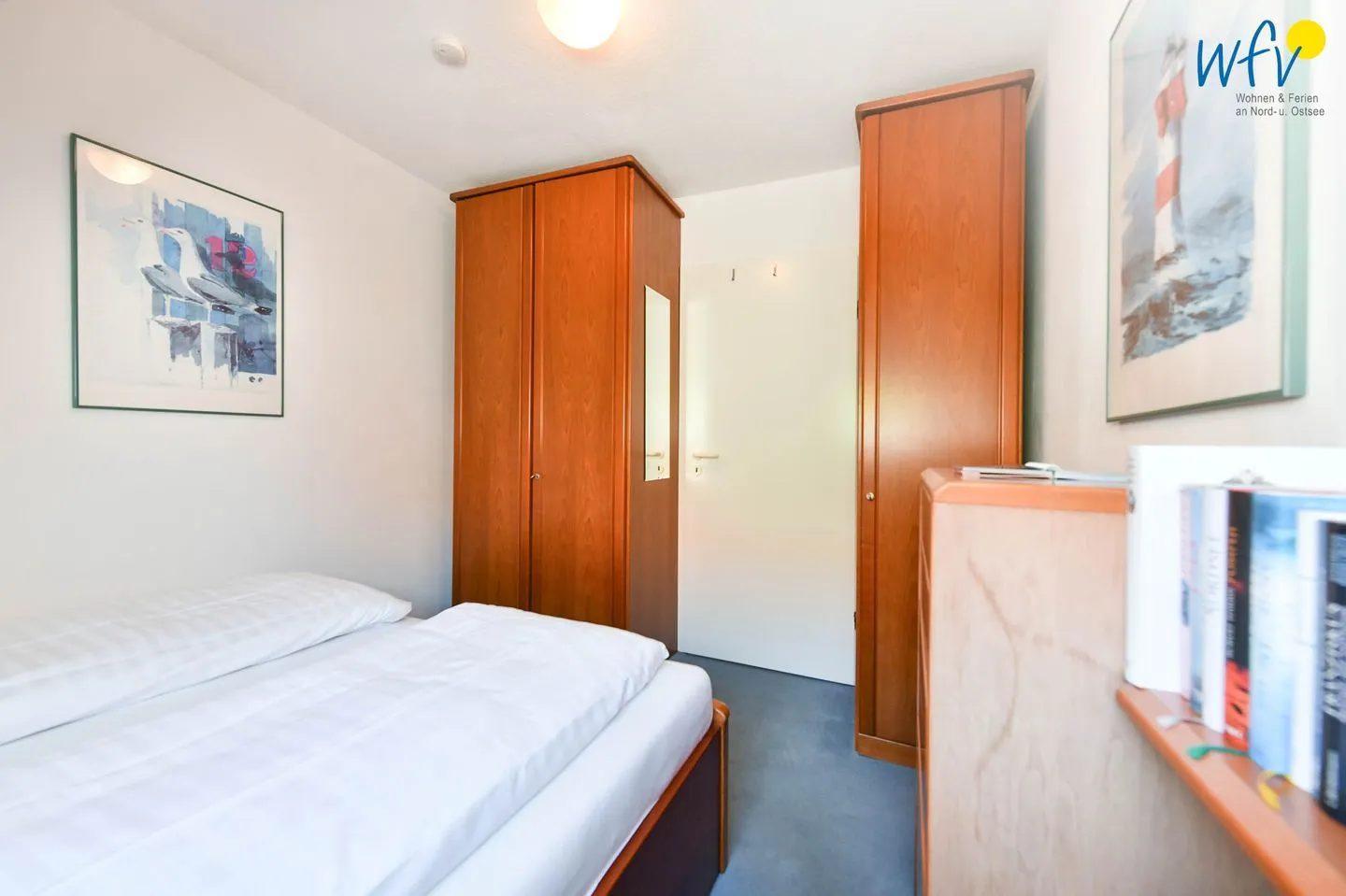Fasanenhof Ferienwohnung Schaefer Juist - Schlafzimmer