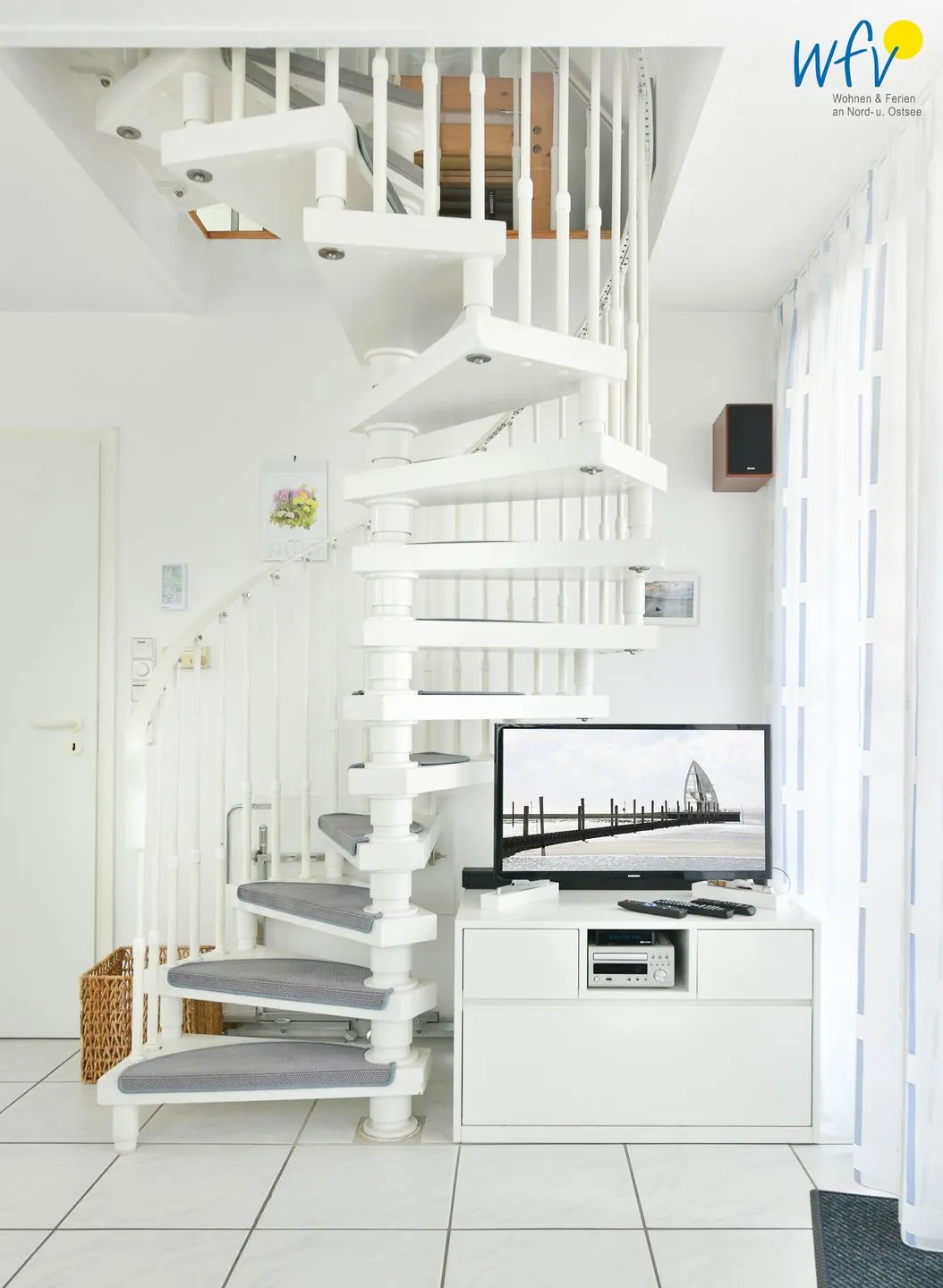 Fasanenhof Ferienwohnung Schaefer Juist - Treppe