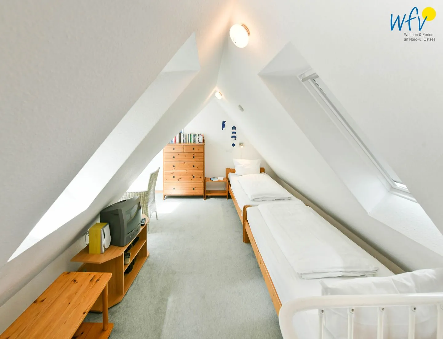 Fasanenhof Ferienwohnung Schaefer Juist - Schlafzimmer