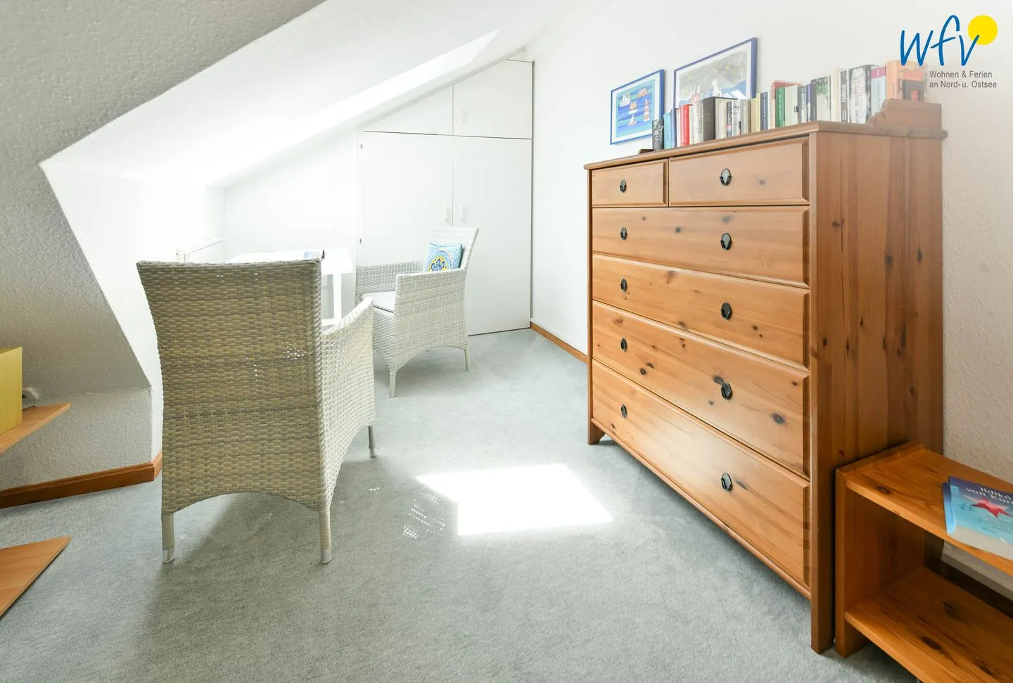 Fasanenhof Ferienwohnung Schaefer Juist - Schlafzimmer