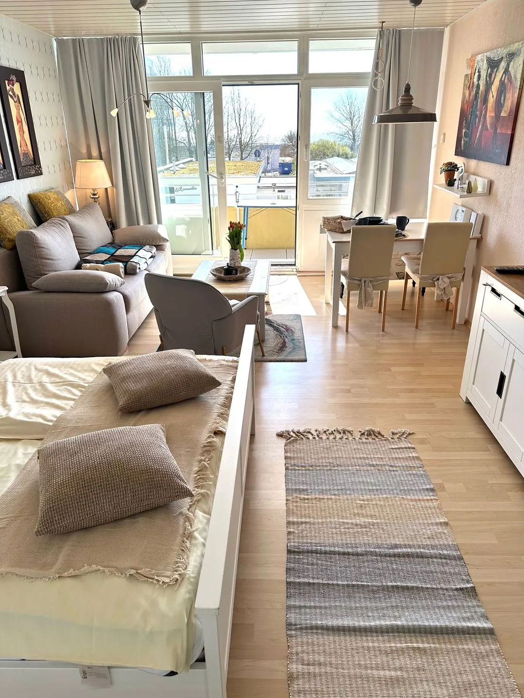 "Mit Ausblick"-uneingeschränkter Meerblick Südstrand -