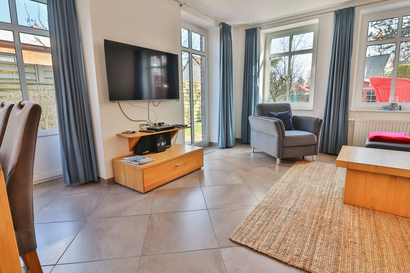 Strandlust Langeoog - Wohnzimmer