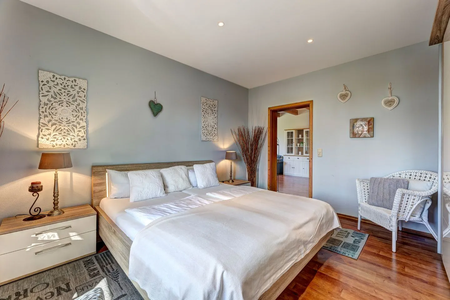 Haus Seeadler, Whg. Albatros Zinnowitz - Schlafzimmer