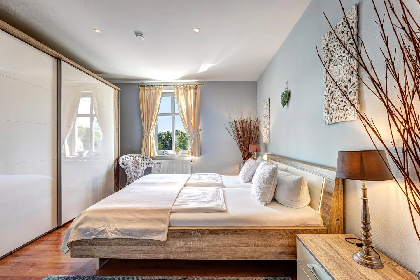 Haus Seeadler, Whg. Albatros Zinnowitz - Schlafzimmer