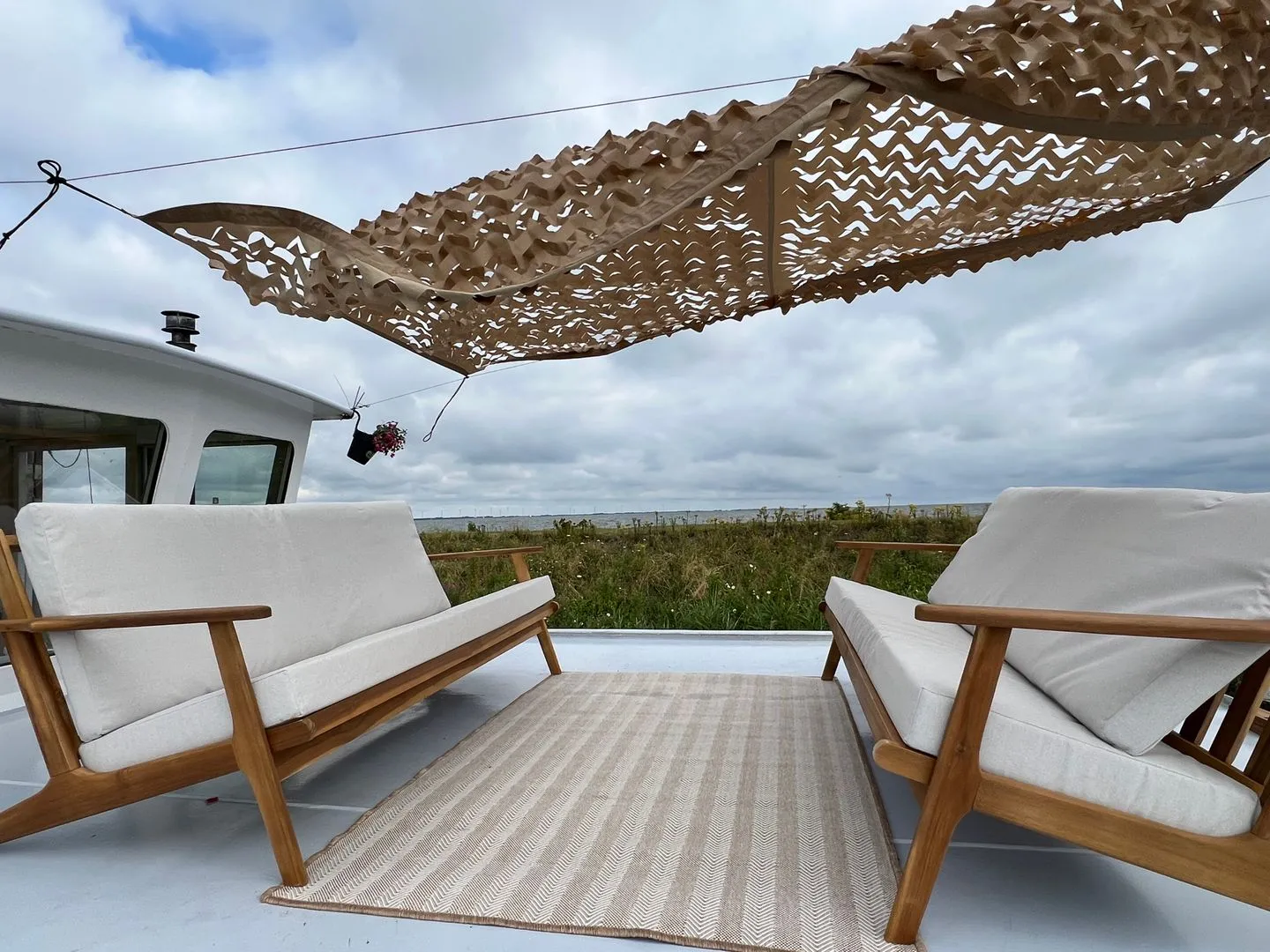 Hausboot 'Anna' in Andijk/IJsselmeer Noord-Holland -