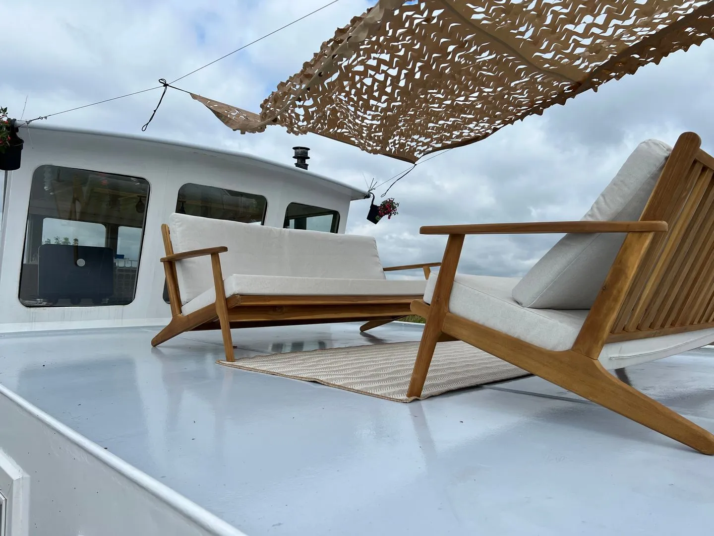 Hausboot 'Anna' in Andijk/IJsselmeer Noord-Holland -