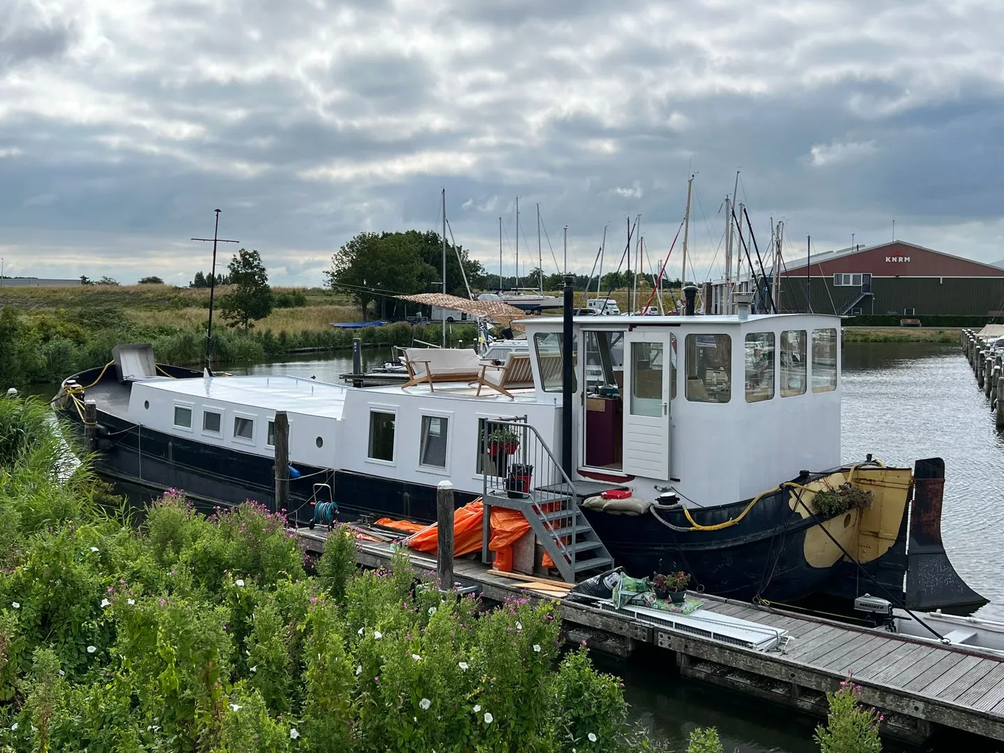 Hausboot 'Anna' in Andijk/IJsselmeer Noord-Holland -