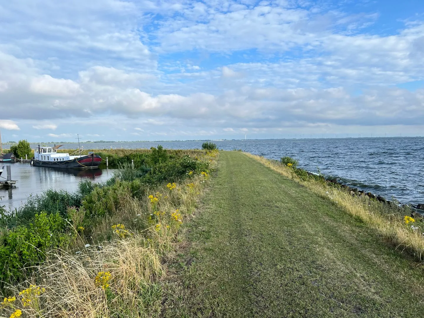 Hausboot 'Anna' in Andijk/IJsselmeer Noord-Holland -