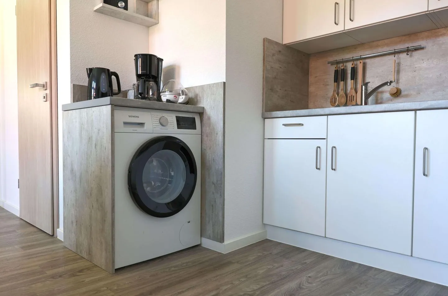 Ferienwohnung Zur Sonne Thüringer Wald - Waschmaschine für längere Aufenthalte