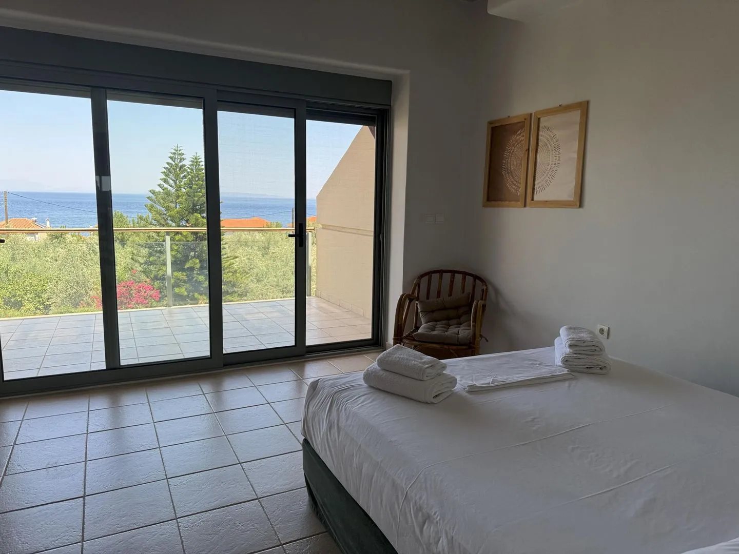 Nanita Stone House Poulithra - Schlafzimmer