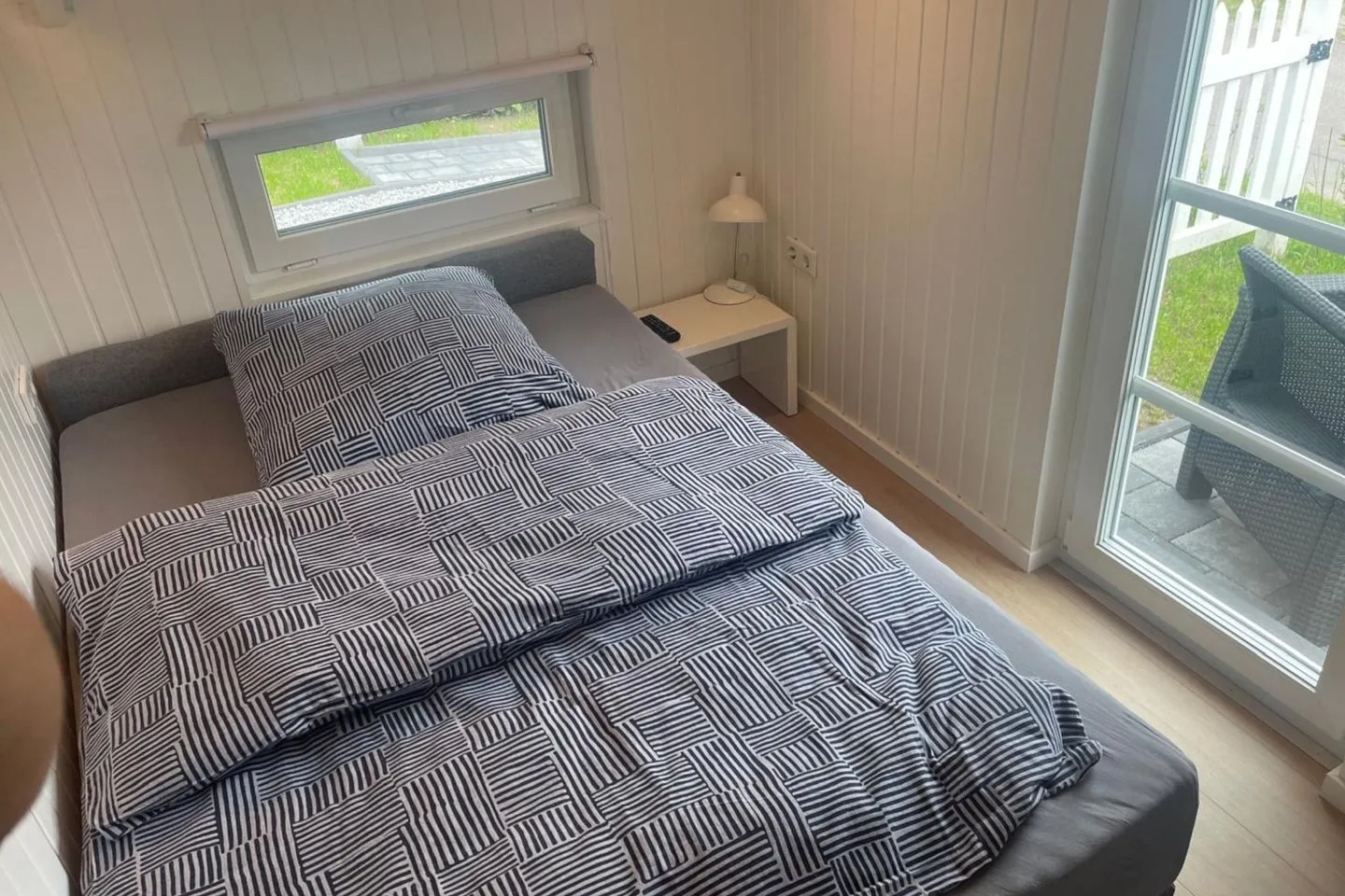 Ferienhaus Bullerbü Holnis - Bett
