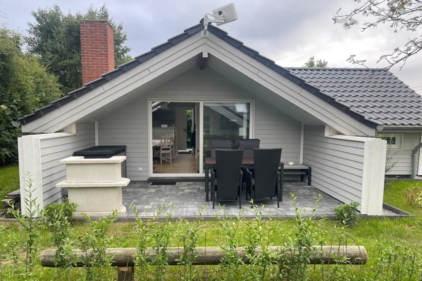 Ferienhaus Bullerbü Holnis - Terrasse