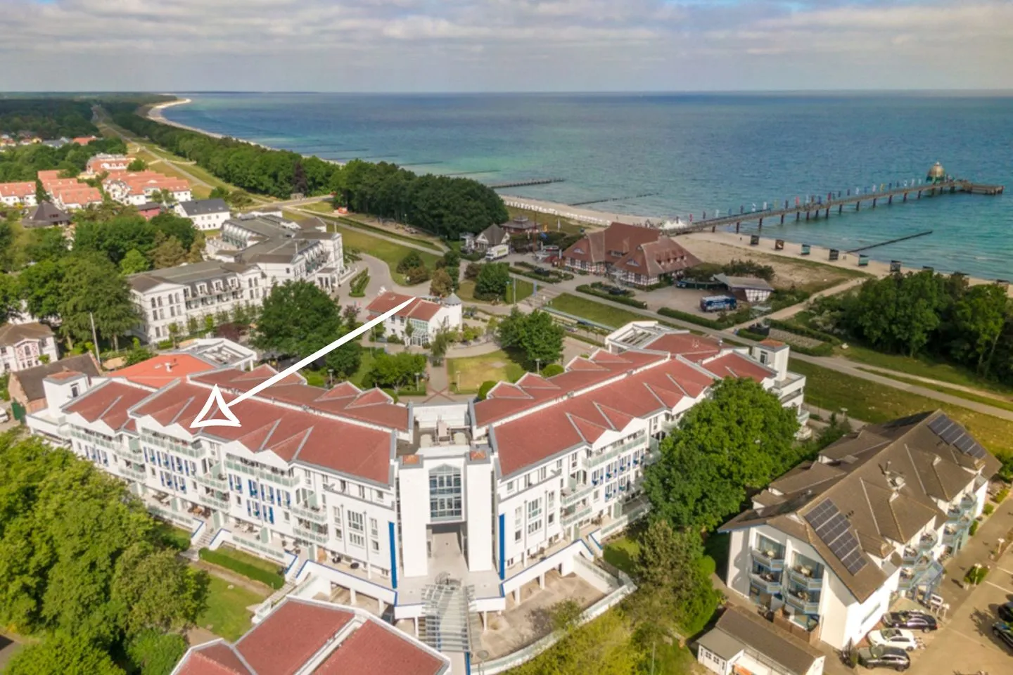 Dünensand Zingst - Aparthotel in Zingst: Urlaub direkt am Ostsee-Strand