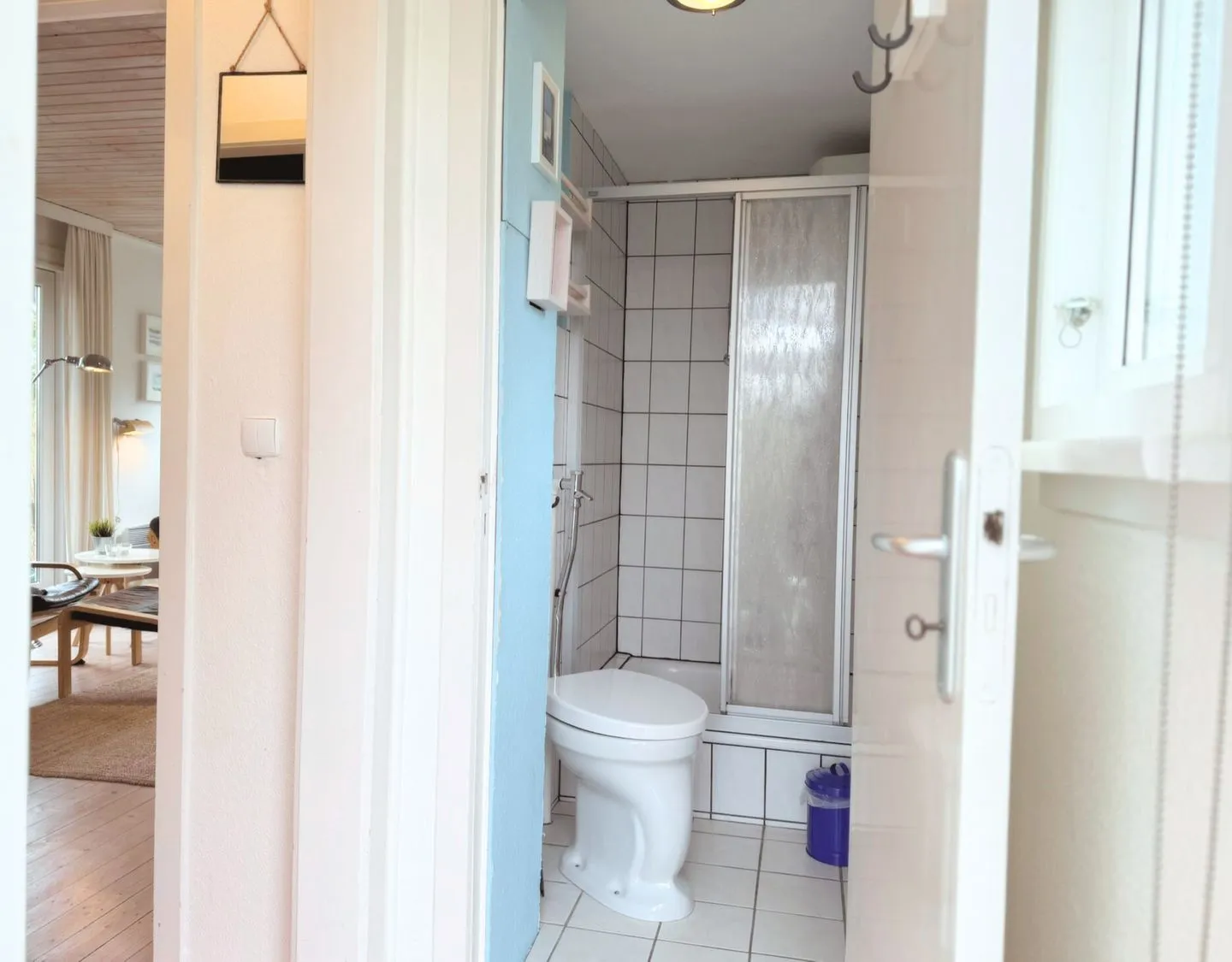 Blaue Pause Flensburger Förde - Kleines Bad mit Dusche und WC