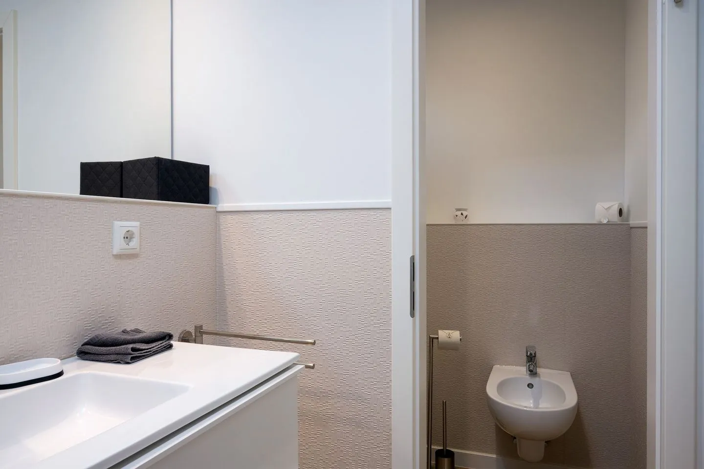 FeWo Silbermöwe - Meerblick,Terrasse, Sauna, Fitness Sassnitz - Badezimmer
