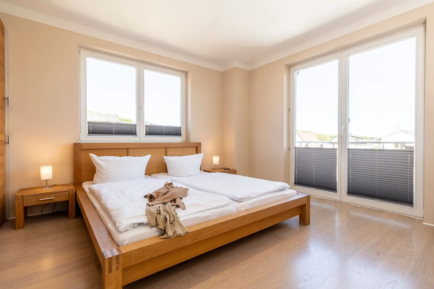 FeWo Seeadler - Sauna, Meerblick, Dachgeschoss Sassnitz - Schlafzimmer