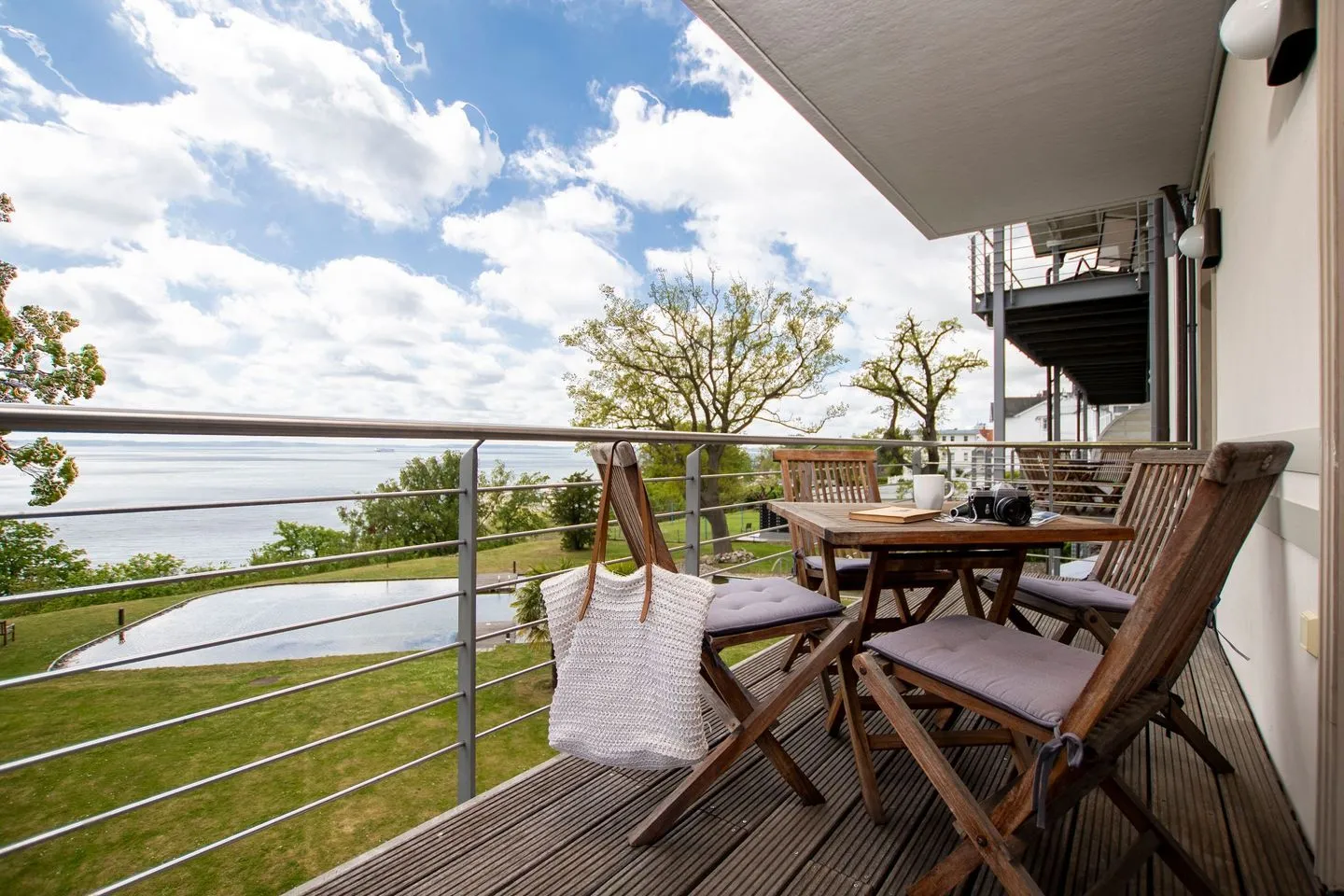 FeWo Strandfrieden - Kamin, Sauna, Meerblick Sassnitz - Balkon
