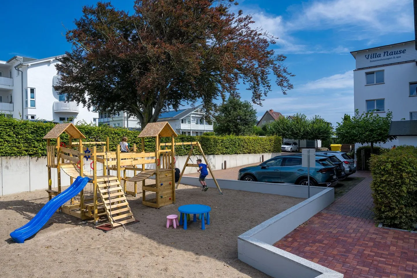 FeWo Strandfrieden - Kamin, Sauna, Meerblick Sassnitz - Spielanlage