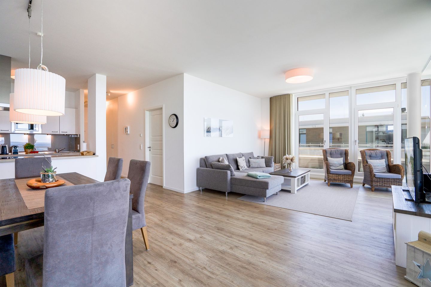 Strandfeeling das ganze Jahr – Ihr exklusives Penthouse mit Panorama-Meerblick.