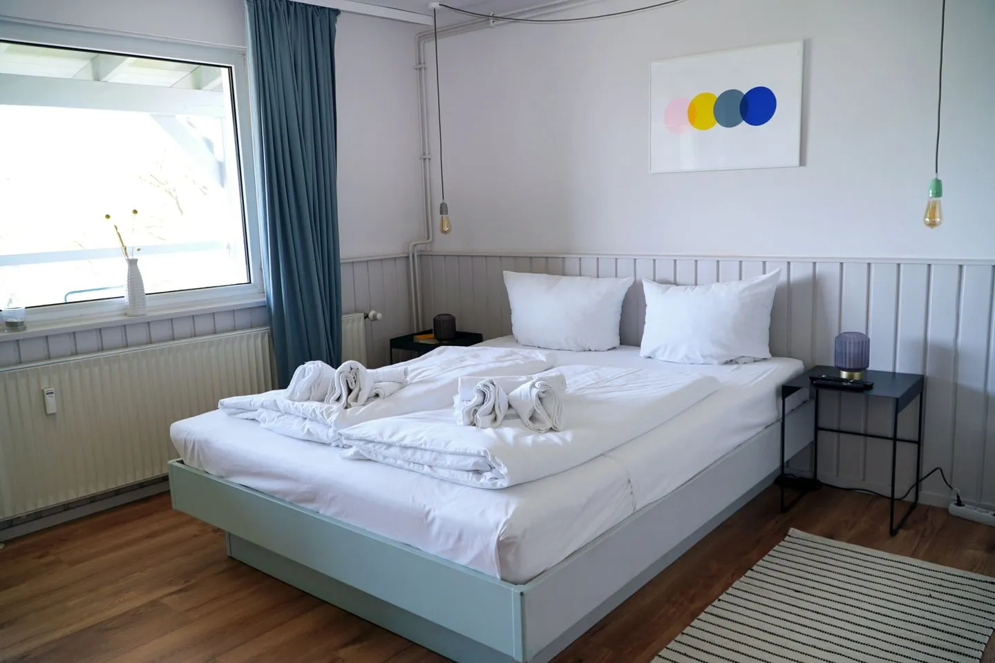 Strandkoje - Leuchtturm Rettin - Schlafzimmer