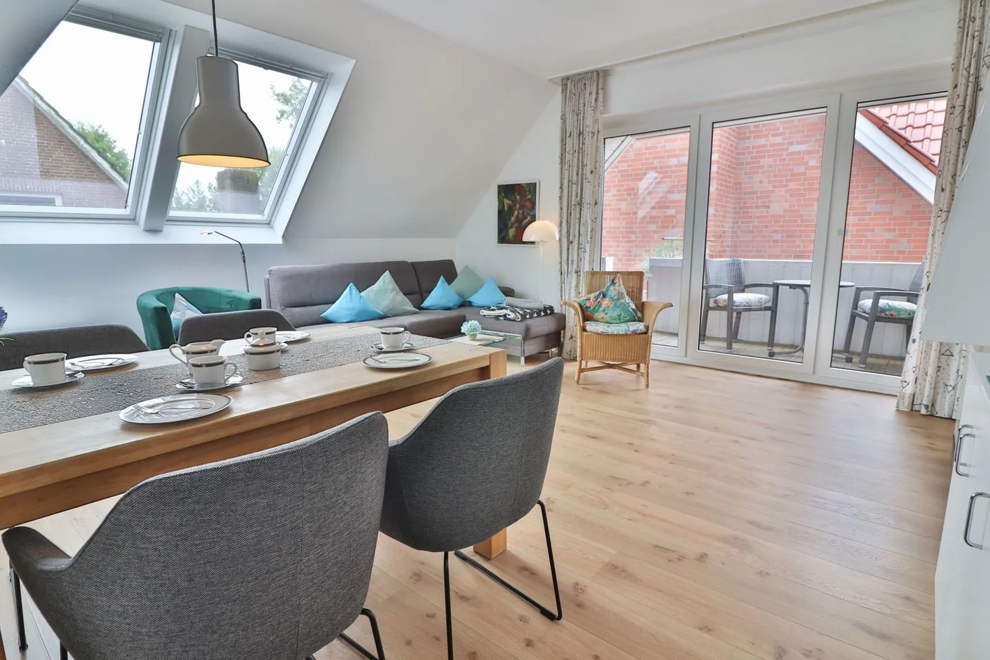 Haus Winter - Wohnung 3 Langeoog - Wohnzimmer