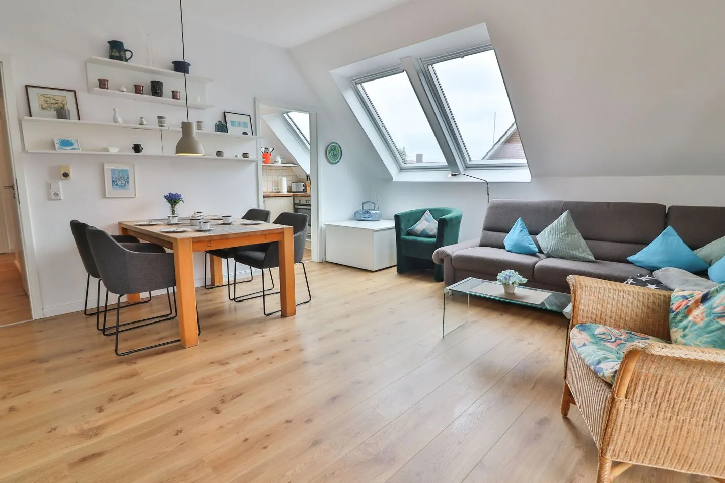 Haus Winter - Wohnung 3 Langeoog - Wohnzimmer