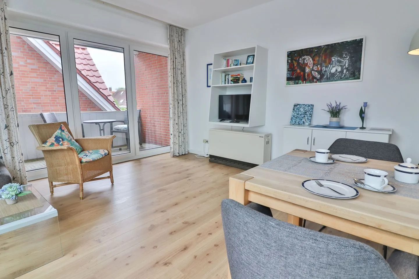 Haus Winter - Wohnung 3 Langeoog - Wohnzimmer