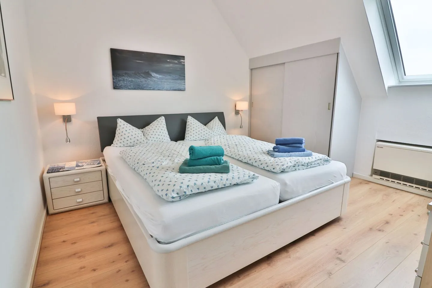 Haus Winter - Wohnung 3 Langeoog - Schlafzimmer