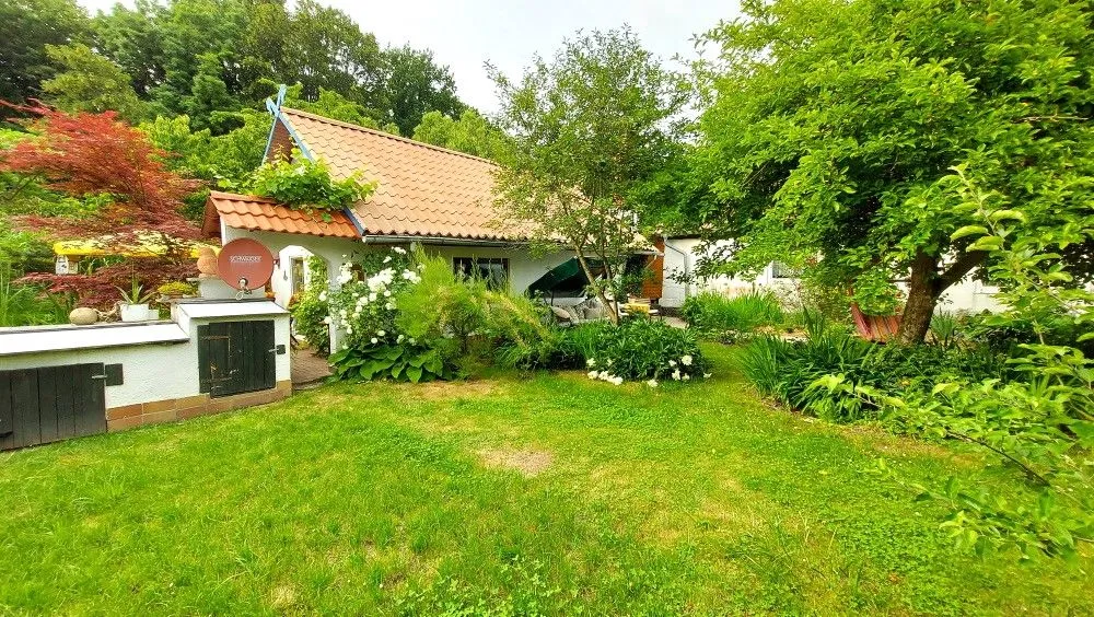 Ferienhaus Julchen Samtens - Garten