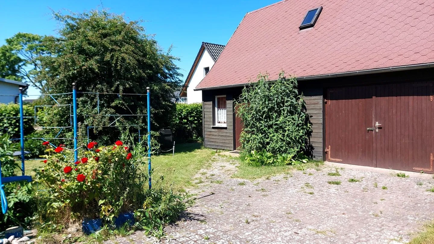 Ferienhaus Nele Breege-Juliusruh - Gartenblick
