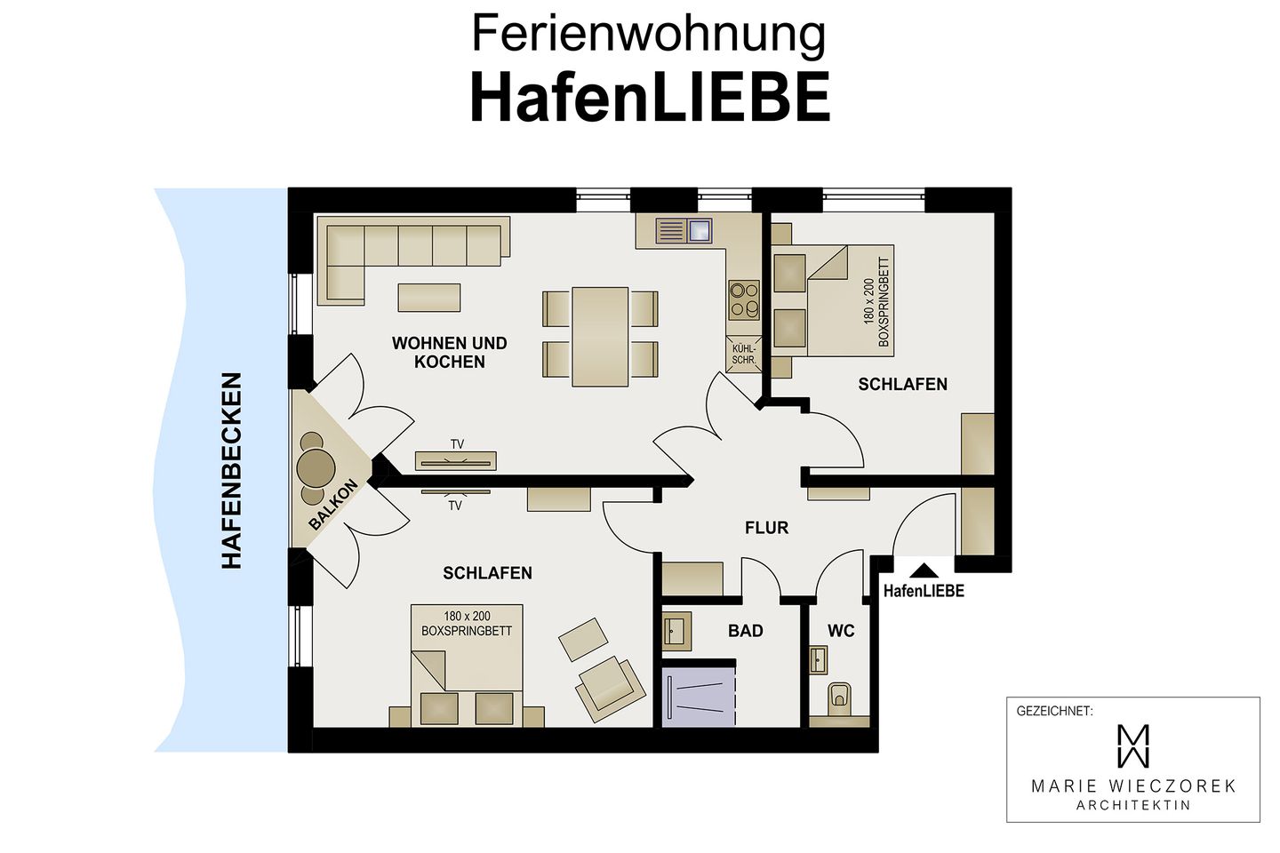 Grundriss – HafenLIEBE 