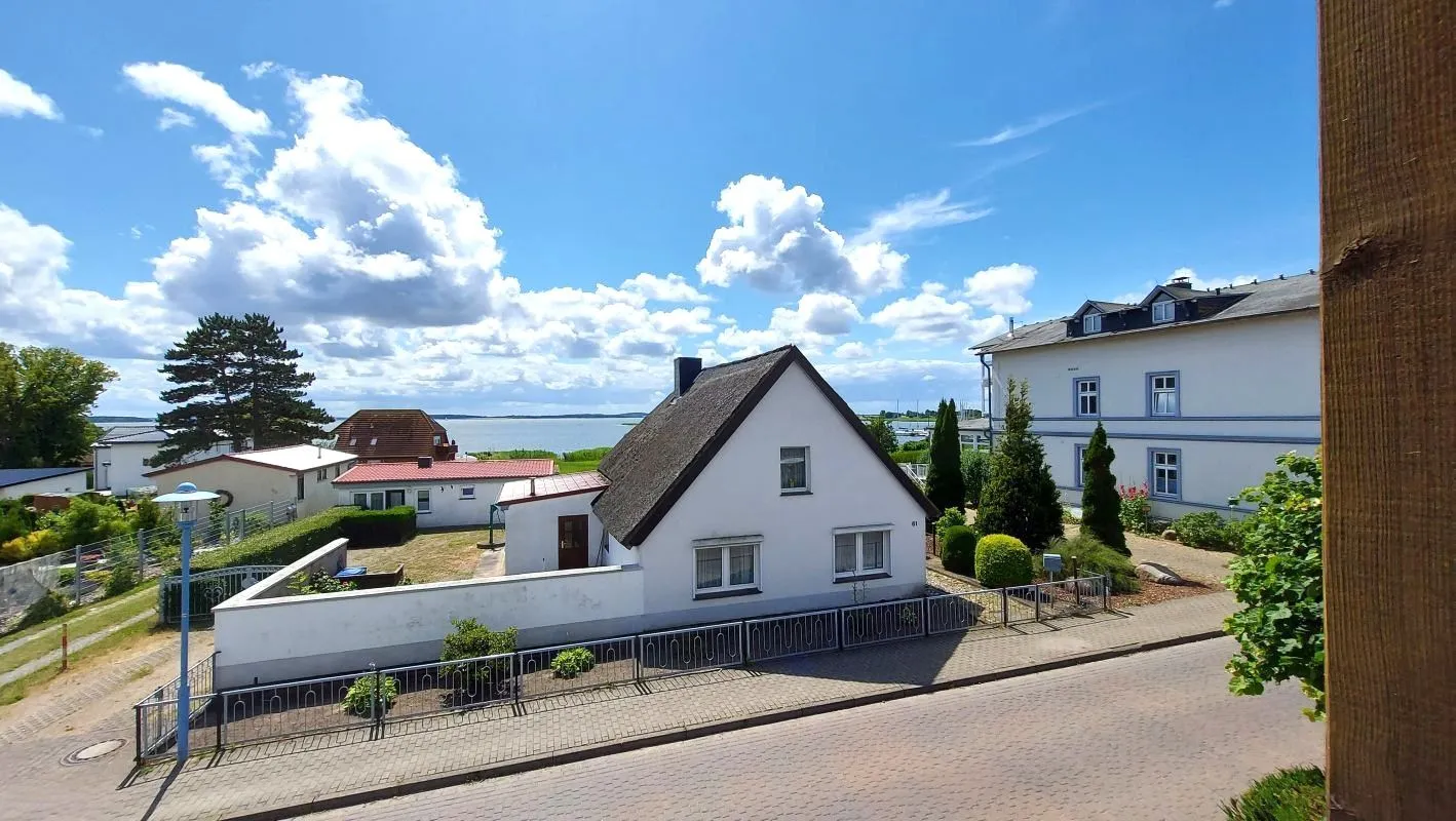 Ferienwohnung Boddenblick Breege-Juliusruh - Gartenblick