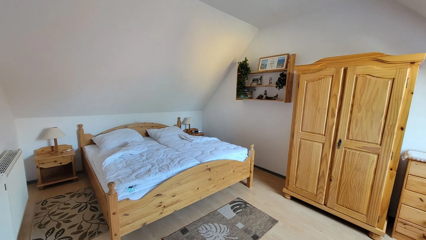Ferienwohnung Boddenblick Breege-Juliusruh - Schlafzimmer