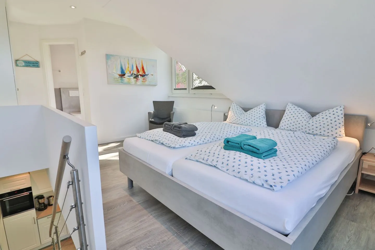 Haus Winter - Wohnung 6 Langeoog - Schlafzimmer