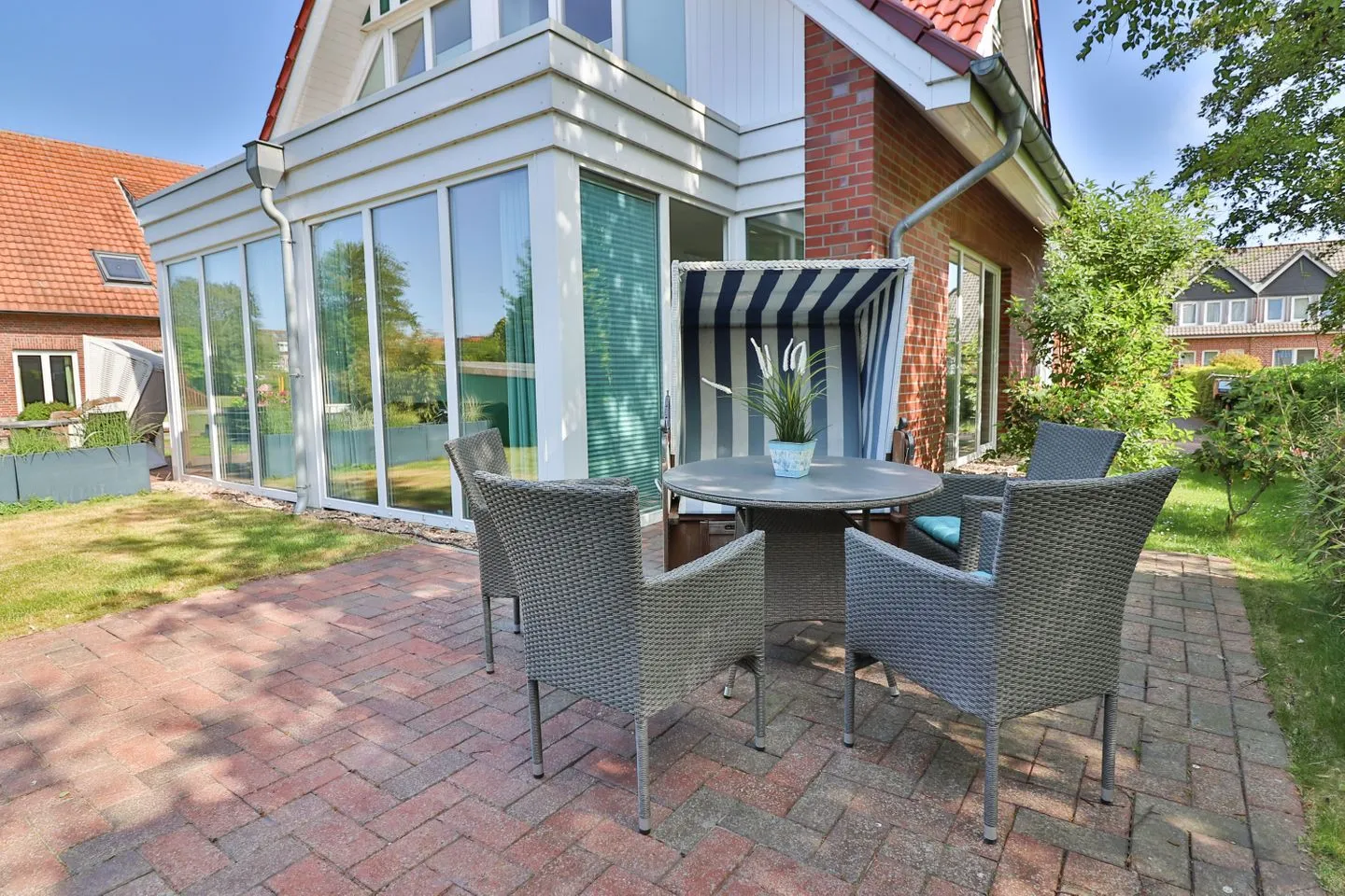 Haus Winter - Wohnung 6 Langeoog - Terrasse
