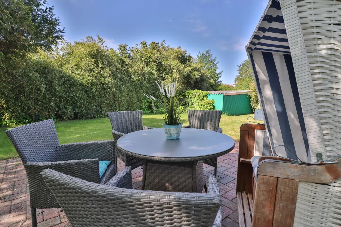 Haus Winter - Wohnung 6 Langeoog - Terrasse