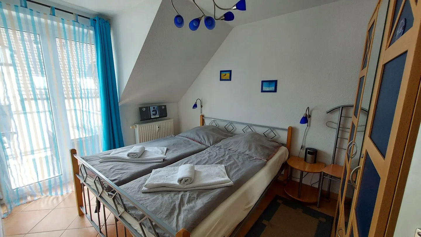 Ferienwohnung Meeresleuchten Baabe - Schlafzimmer