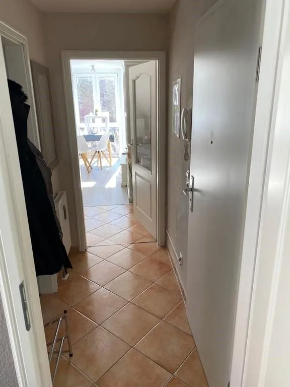 Ferienwohnung Ostsee-Buhne Baabe - Wohnzimmer