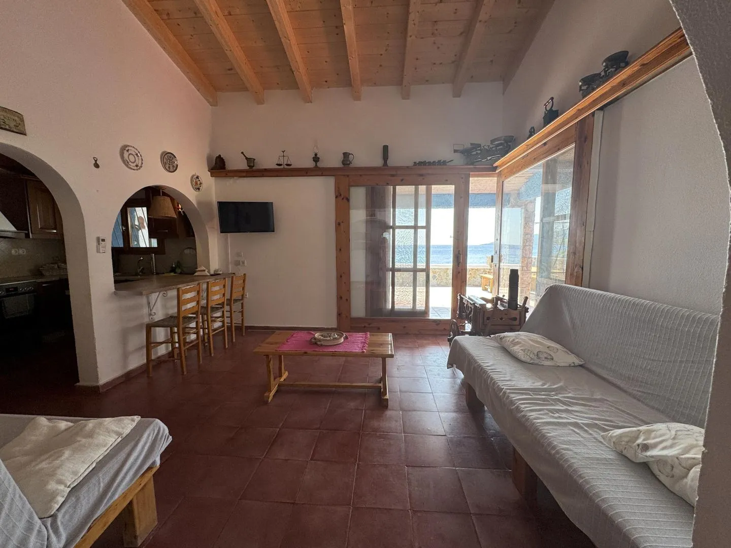 Nanita Beach House Lakkos - Living room