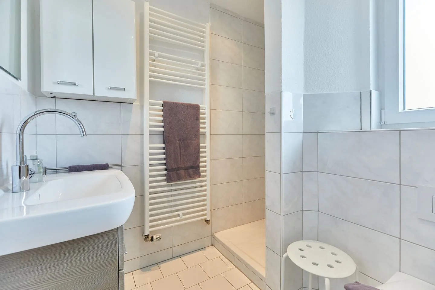 Haus Nordstrand - Ferienwohnung 5 Borkum - Badezimmer