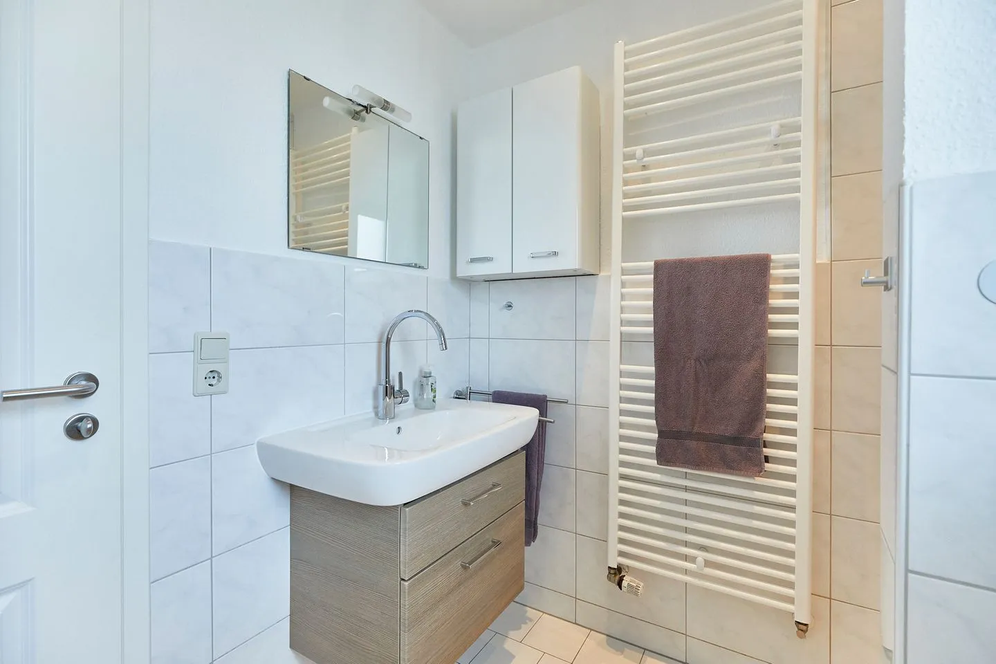 Haus Nordstrand - Ferienwohnung 5 Borkum - Badezimmer