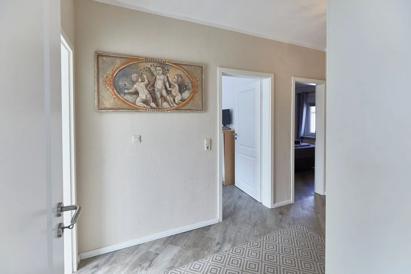 Haus Nordstrand - Ferienwohnung 5 Borkum - Schlafzimmer