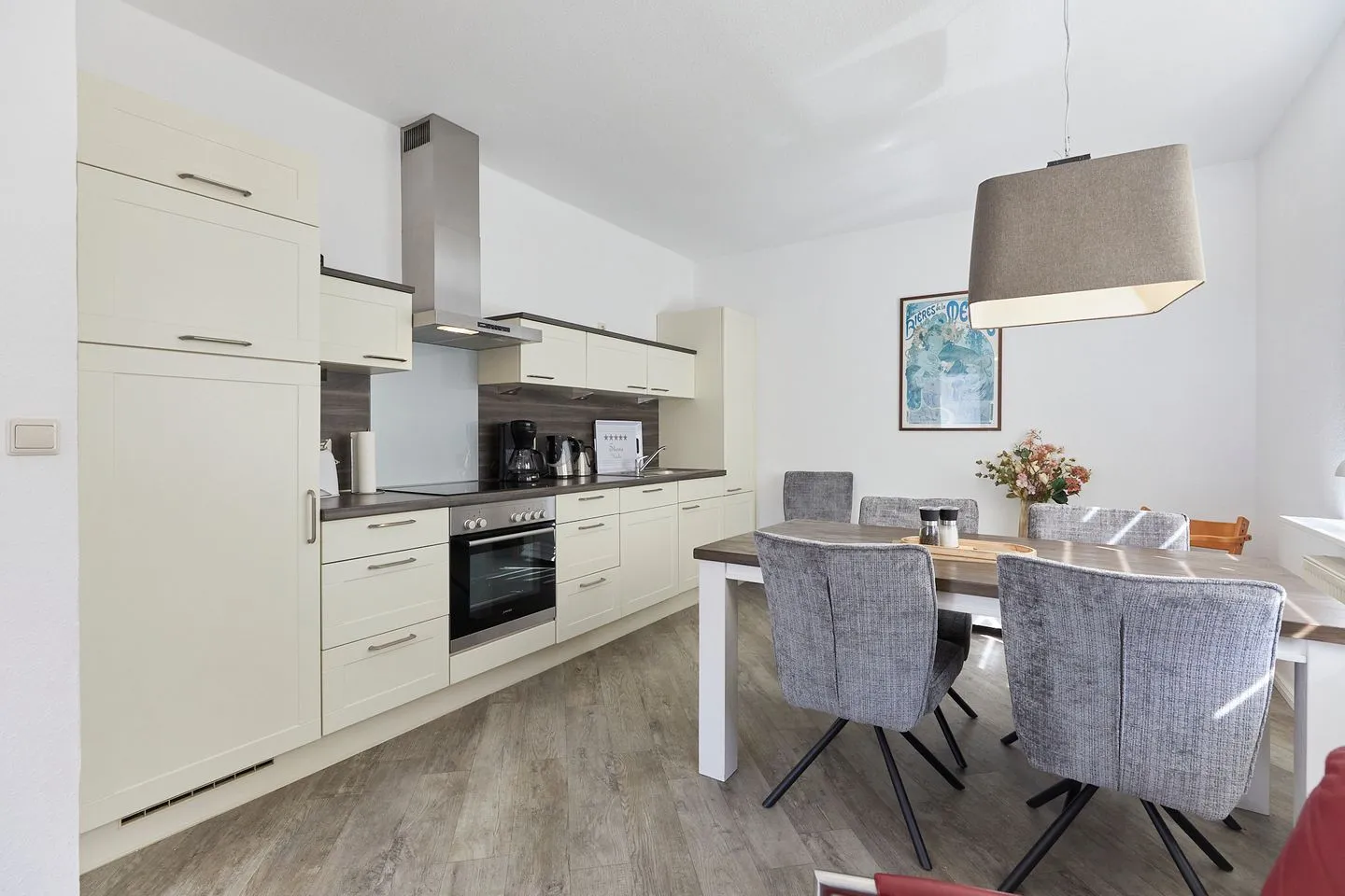 Haus Nordstrand - Ferienwohnung 5 Borkum - Küche / Küchenzeile