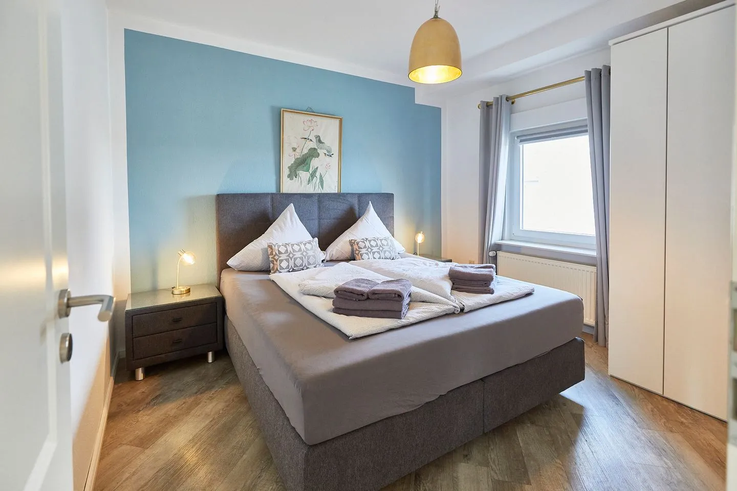 Haus Nordstrand - Ferienwohnung 5 Borkum - Schlafzimmer