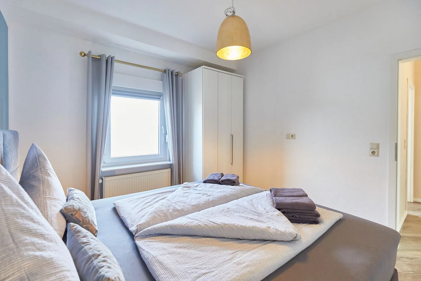 Haus Nordstrand - Ferienwohnung 5 Borkum - Schlafzimmer