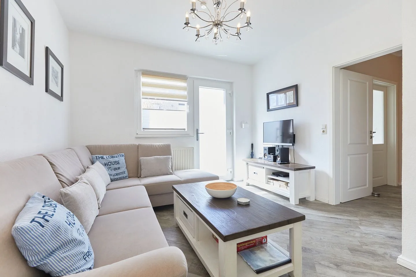 Haus Nordstrand - Ferienwohnung 5 Borkum - Wohnzimmer